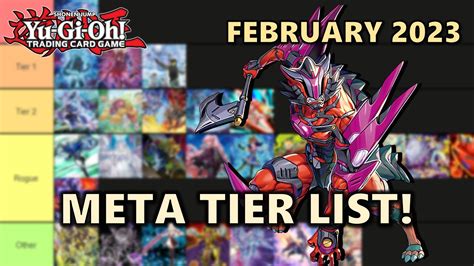 The Best yugioh decks post the february 2023 ban list! Subscribe HERE! https://www. . Yugioh tier list 2023